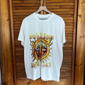 Sublime White Sun Graphic Tee